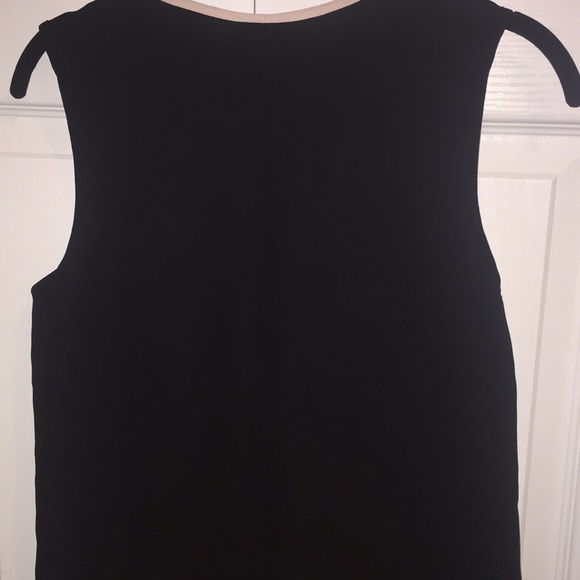 Black and Blush Split Front Tank - Picture 4 of 5